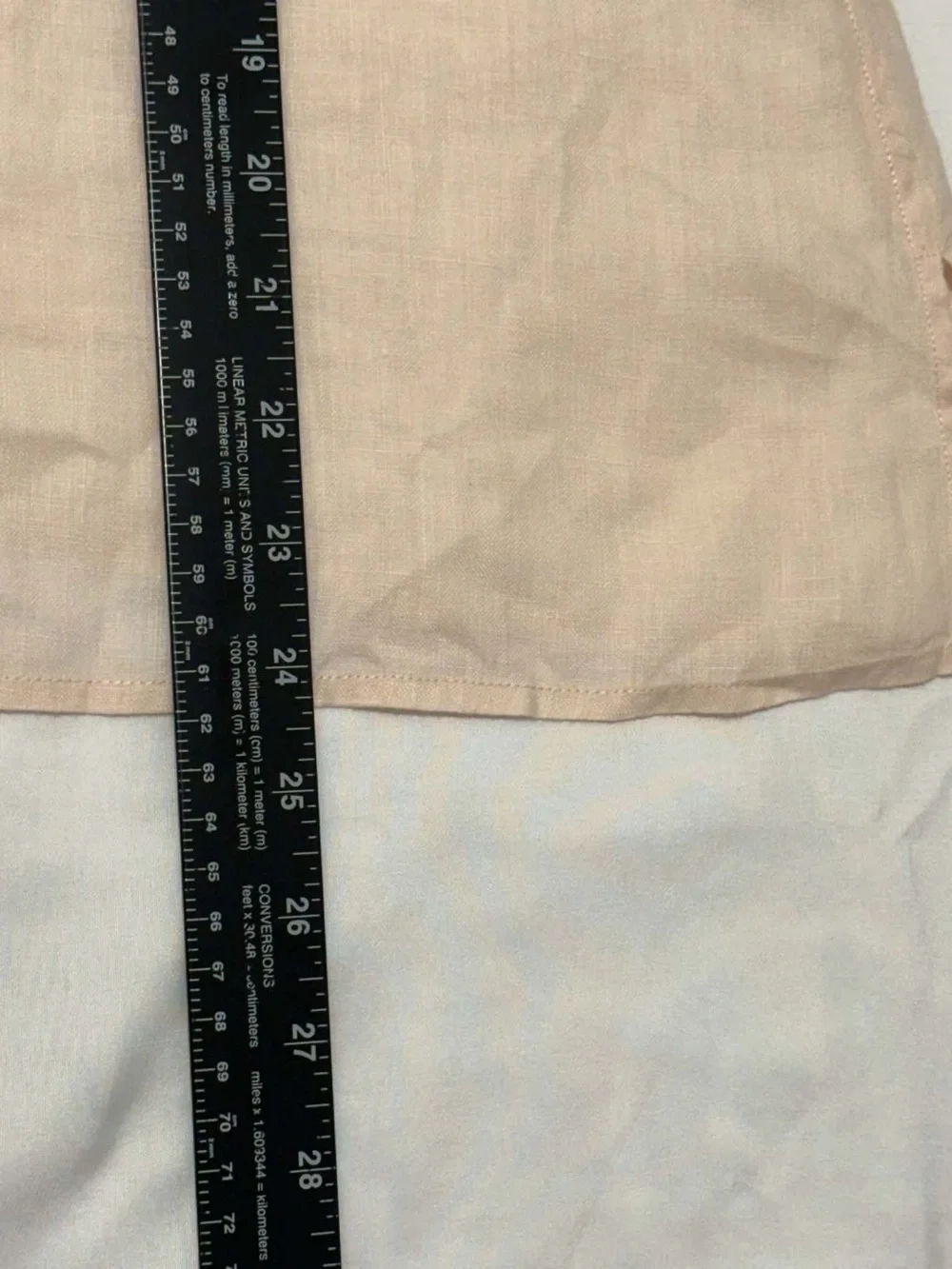 Women’s Pale Pink pure Irish Linen Button-Down Shirt - Lightweight Collared Top